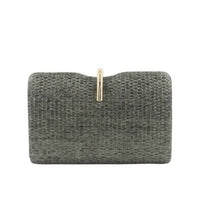 Bc Handbags - Straw Clutch