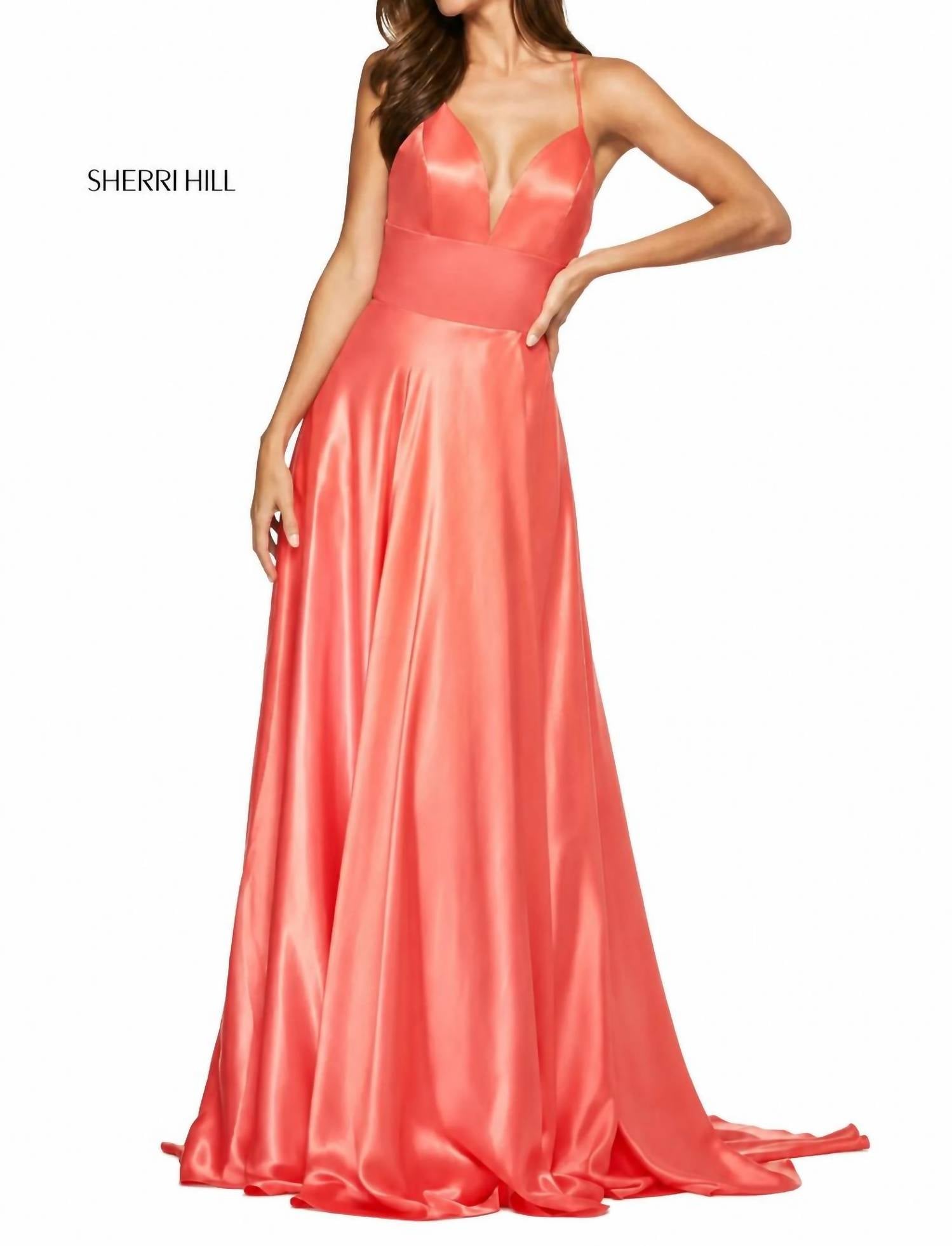 Sherri Hill - Triangle Top Prom Dress