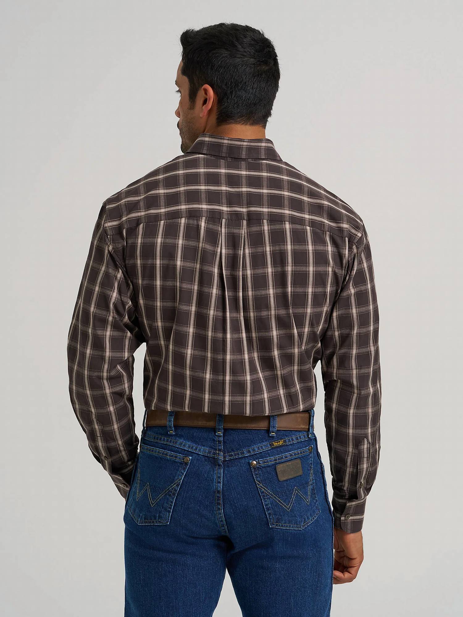 Wrangler - Plaid Long Sleeve Shirt