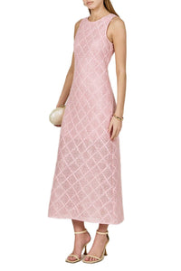 Endless Rose - Textured Midi Dress