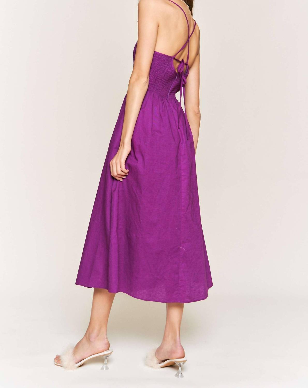 In The Beginning - Mandy Sleeveless Midi Dress