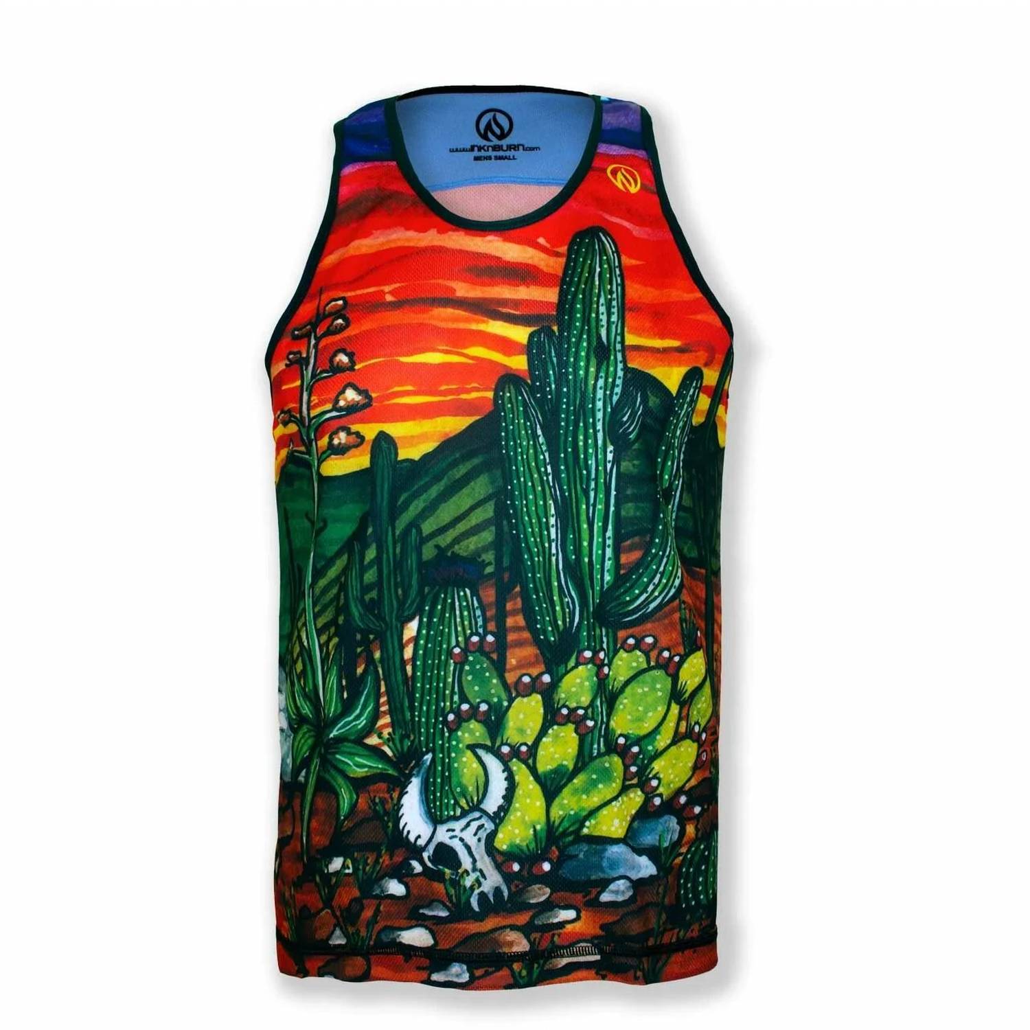Inknburn - Men's Desert Sunset Singlet