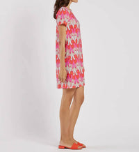 Jude Connally - Ella Paradise Ikat Mini Dress