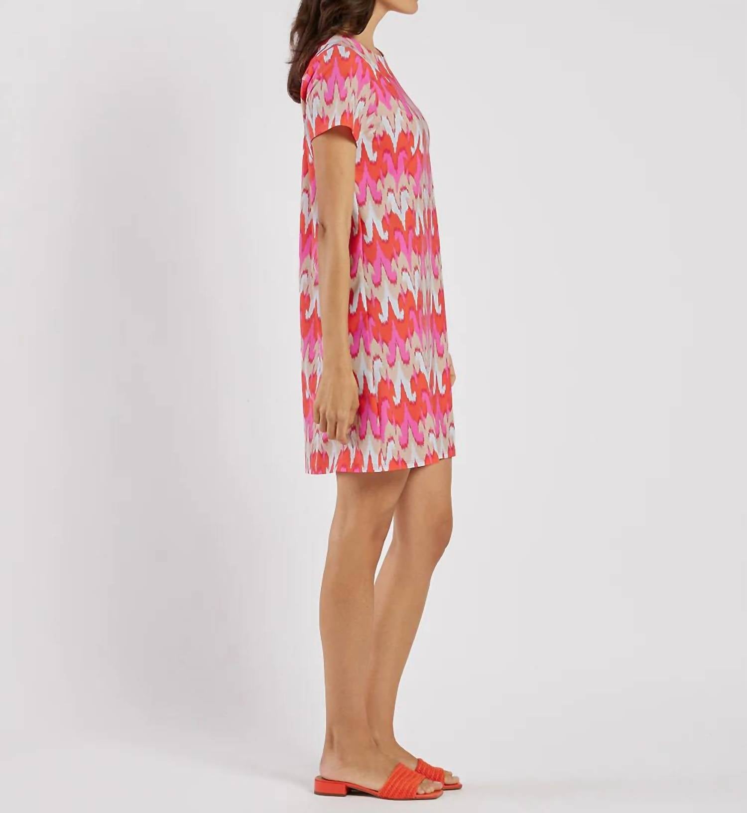 Jude Connally - Ella Paradise Ikat Mini Dress