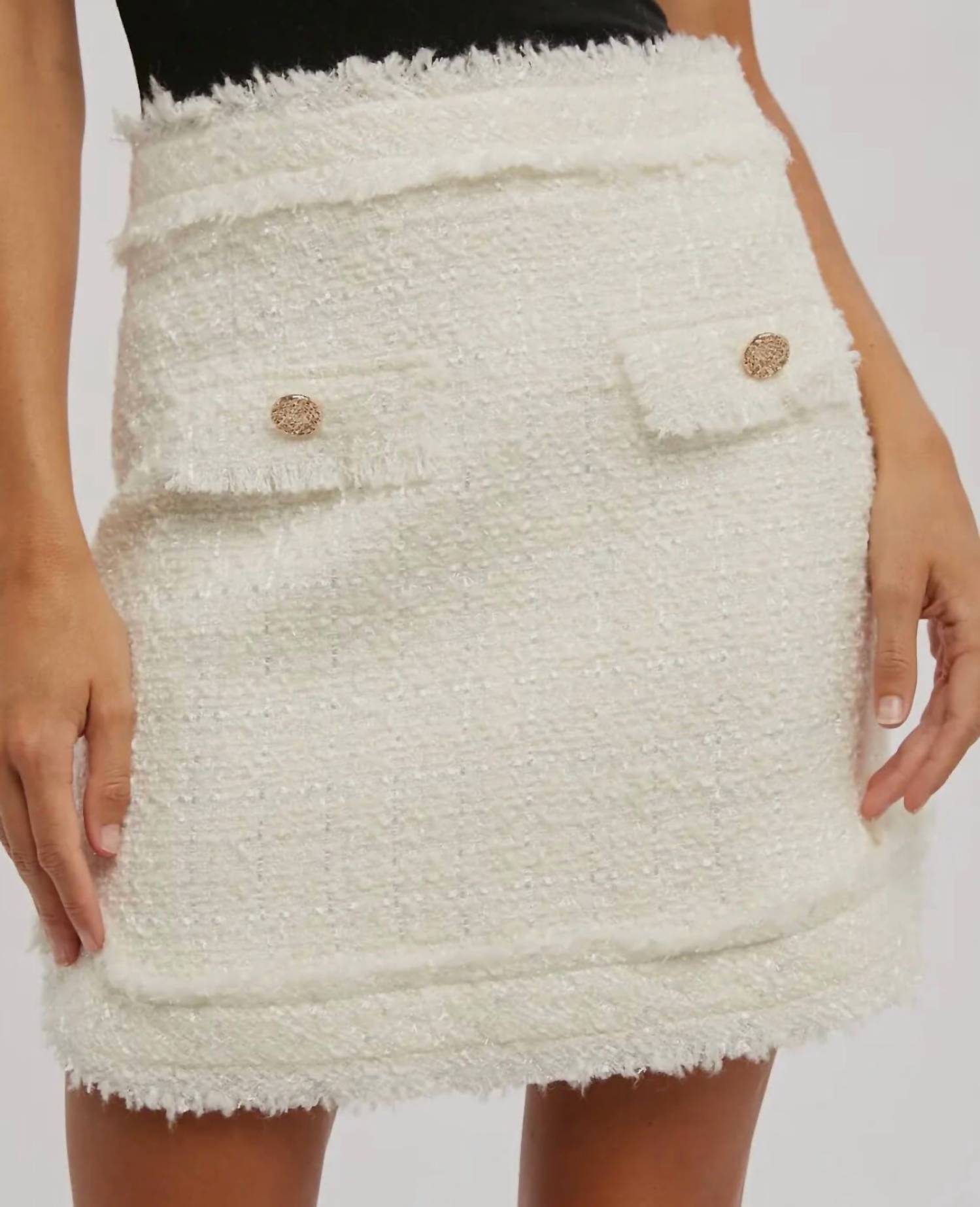 Bluivy - Tara Tweed Skirt