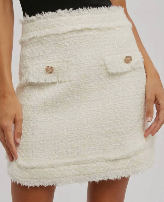 Bluivy - Tara Tweed Skirt