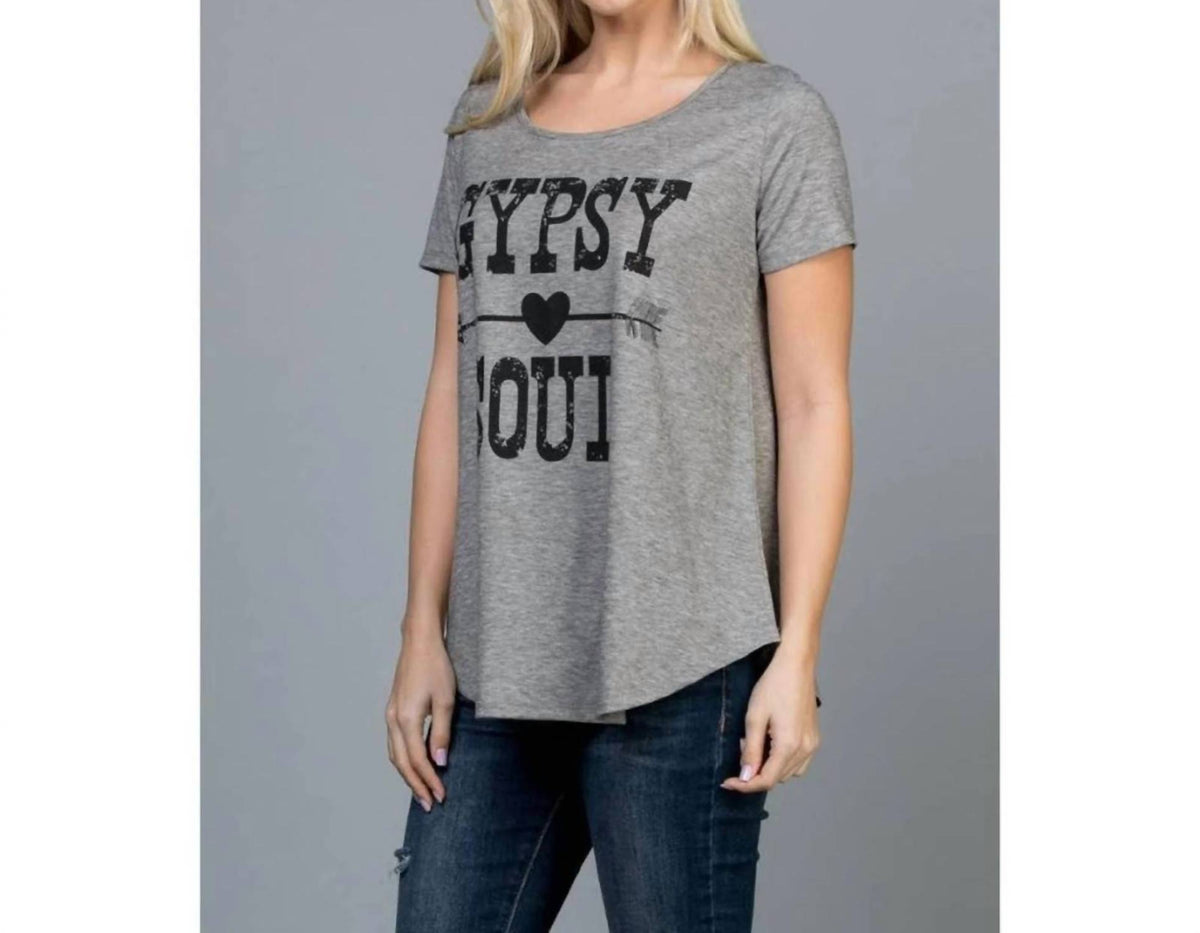 La Soul - Gypsy Soul Graphic Round Hem Tee