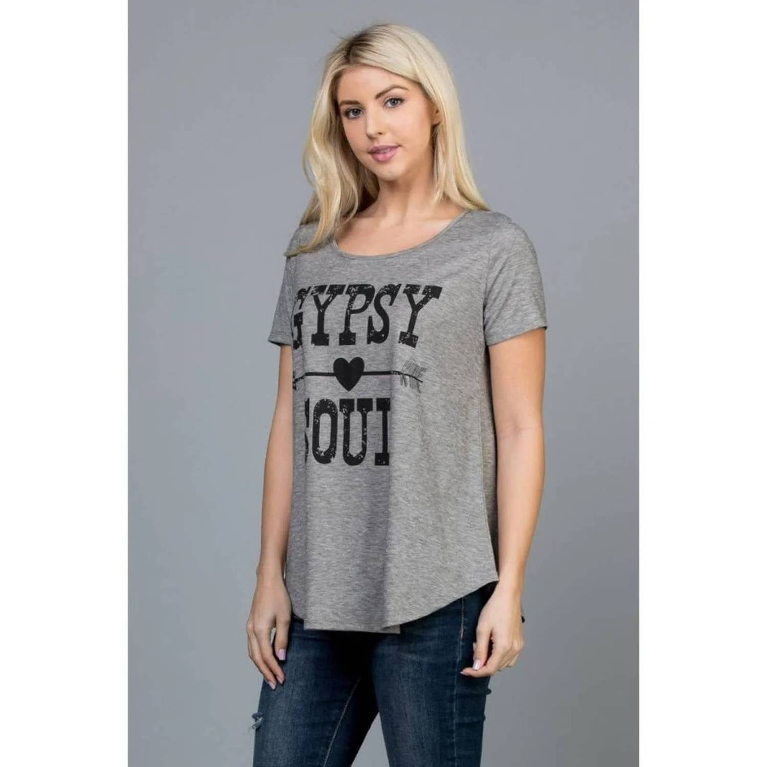 La Soul - Gypsy Soul Graphic Round Hem Tee
