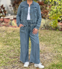Hatley - Tie Front Wide Leg Pants
