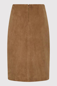 St. Agni - Suede Pencil Skirt