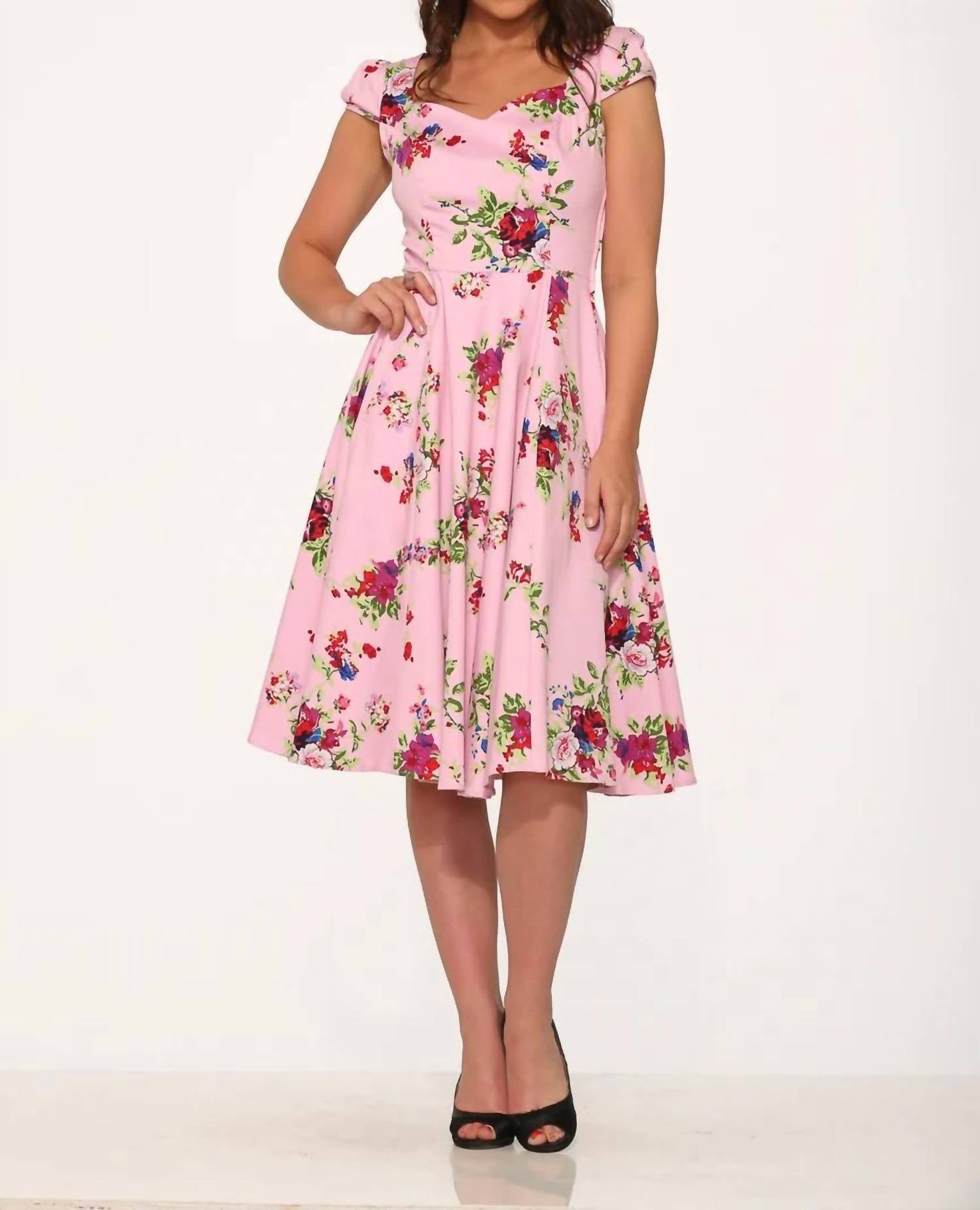 Orchid Bloom - Ballet Swing Dress