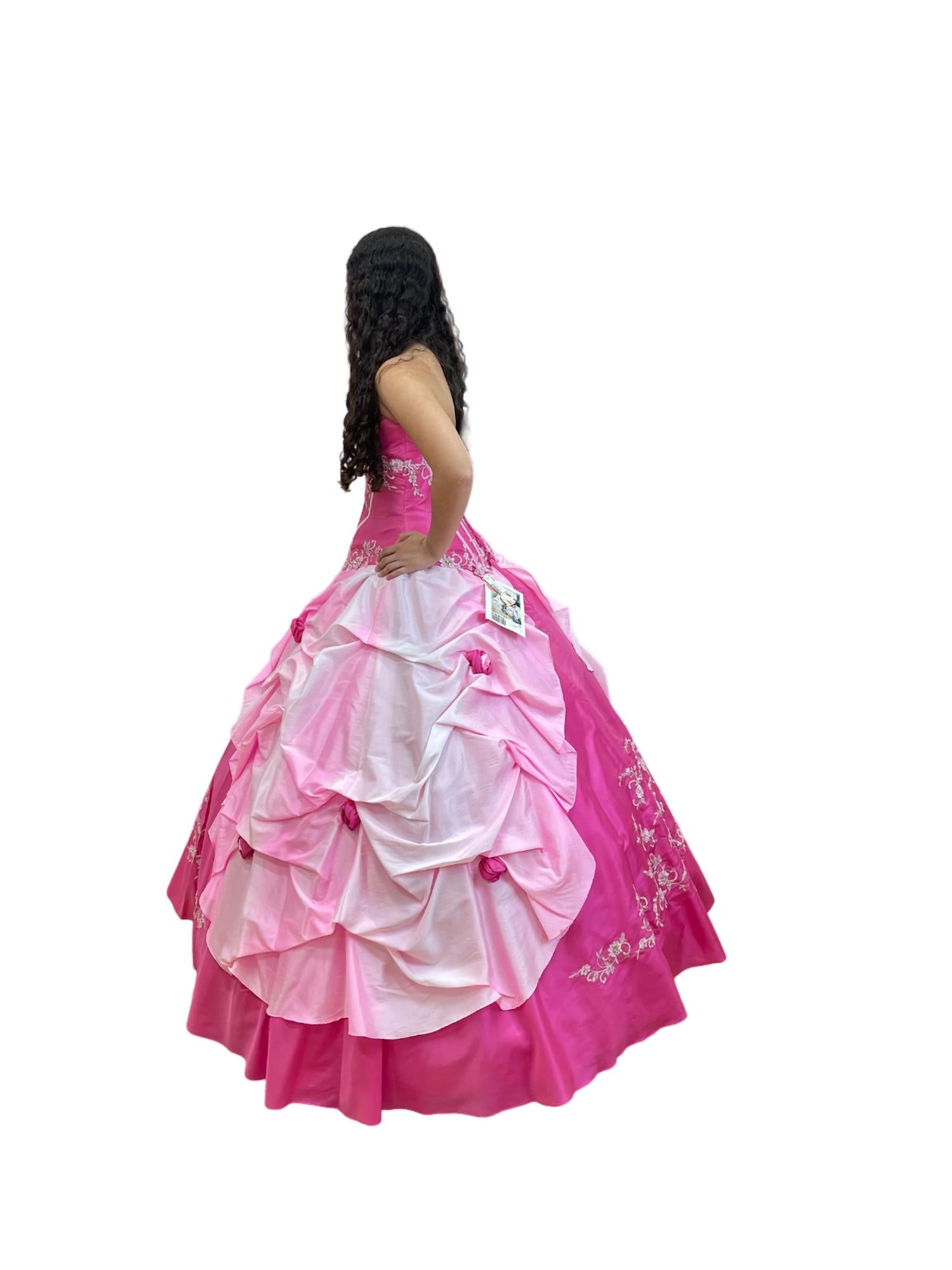 Mary'S Bridal - Strapless Embellished Quinceañera Dress