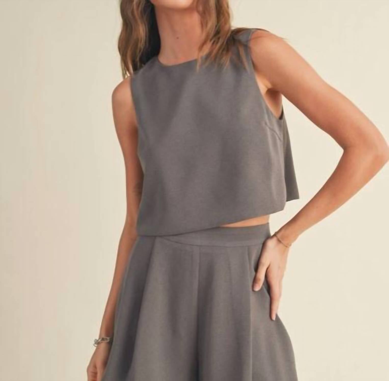 Miou Muse - Courtney Flow Tank Top
