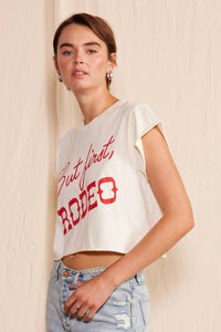 People Of Leisure - But First Rodeo Crop Top