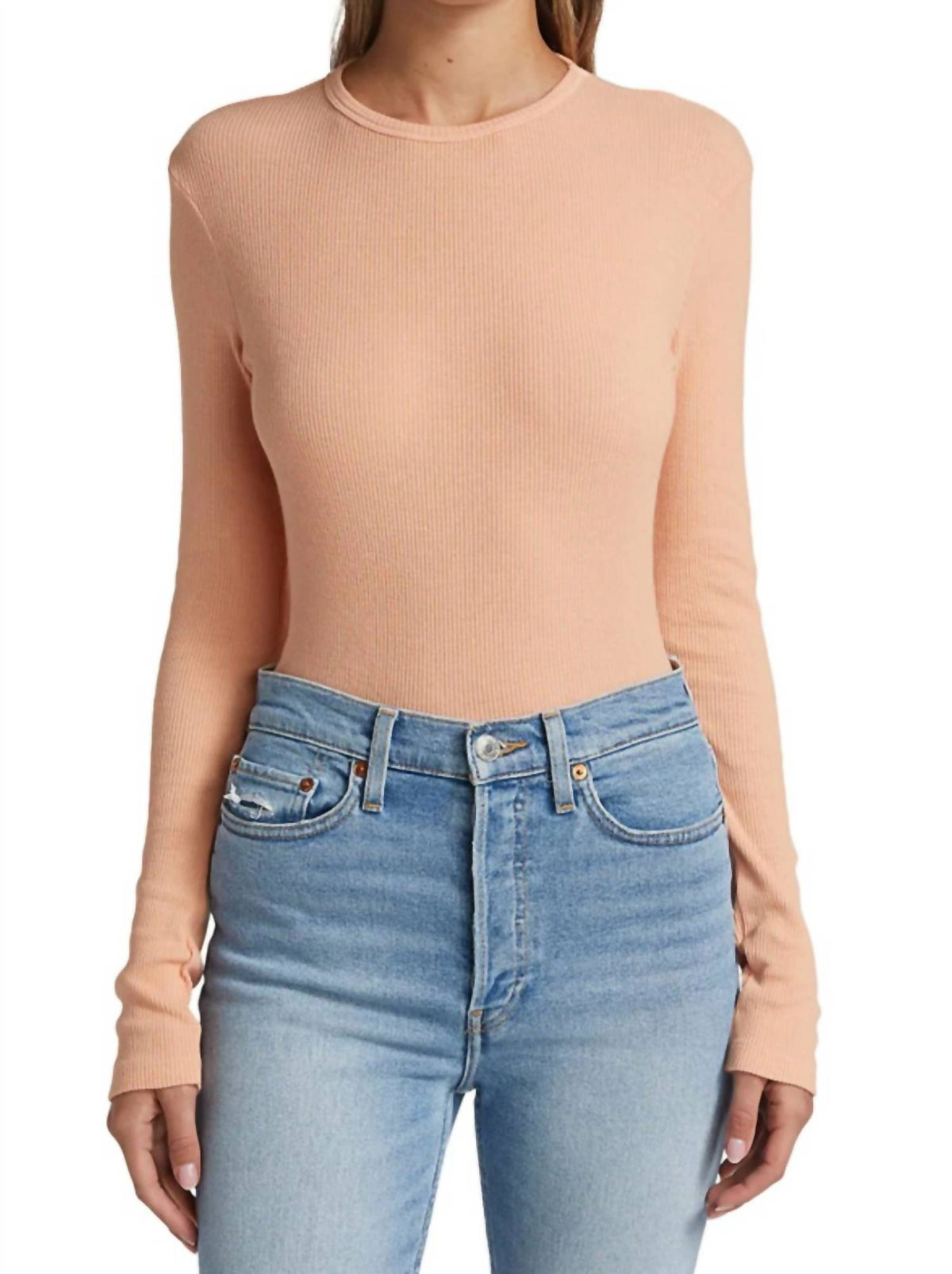 Re/Done - SLIM LONG SLEEVE TEE