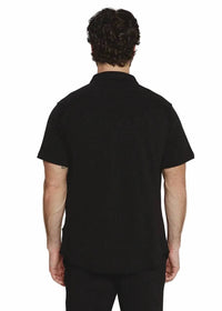 7Diamonds - Men's Bennet Stretch Seersucker Short Sleeve Shirt