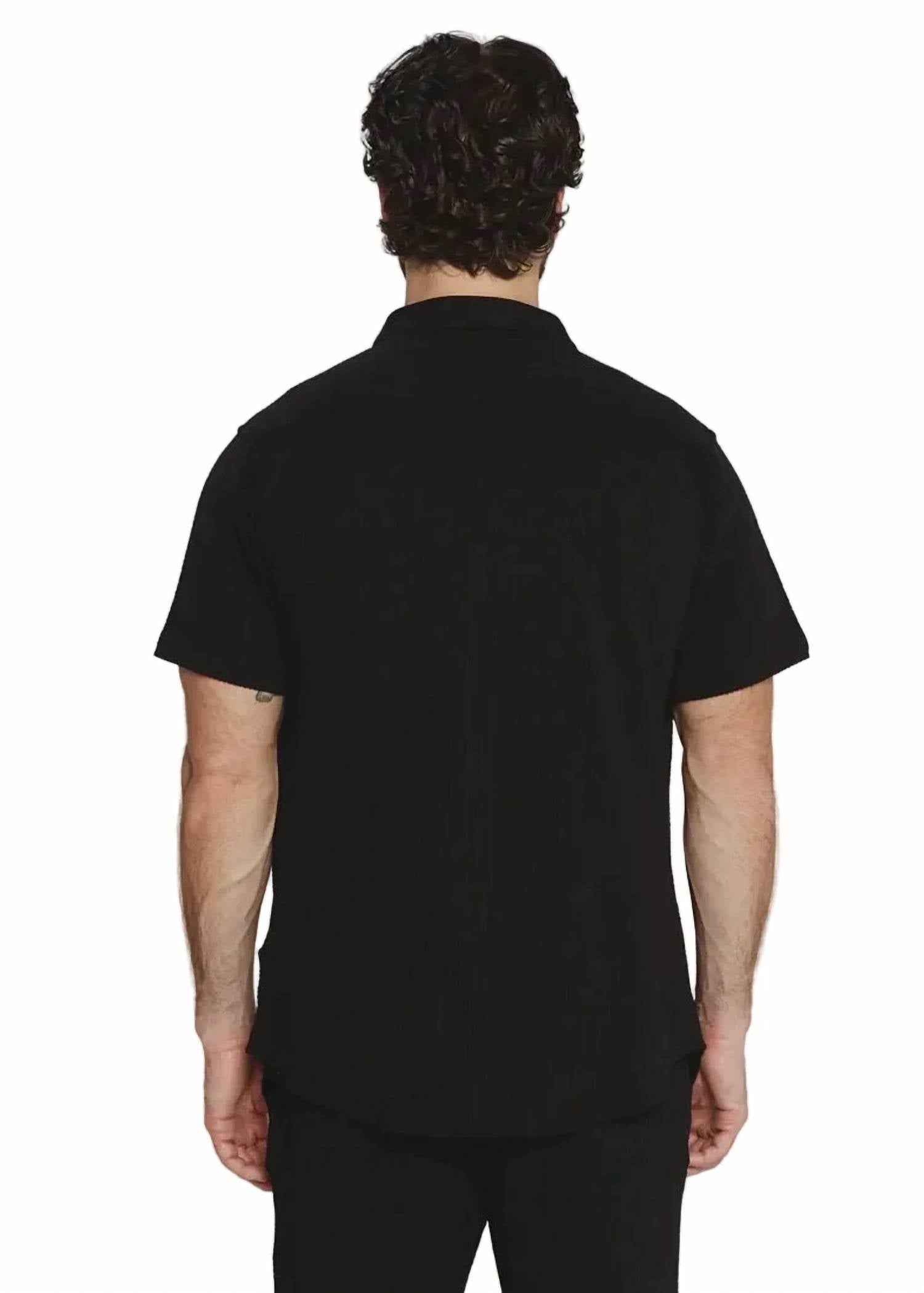 7Diamonds - Men's Bennet Stretch Seersucker Short Sleeve Shirt