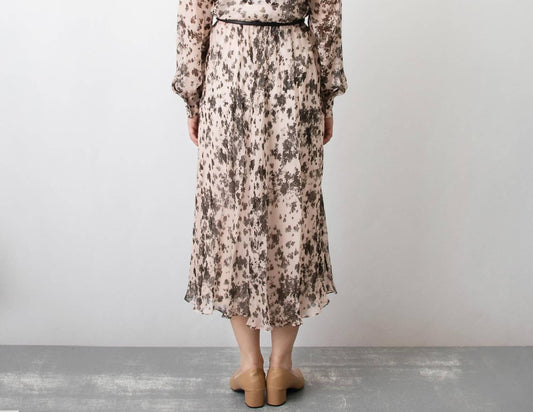 Maxmara - Flowing Printed Chiffon Dress