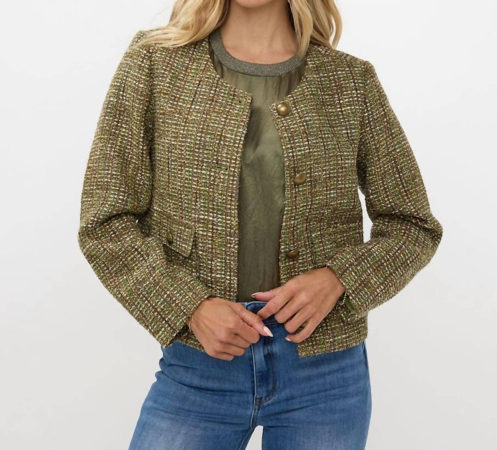 Esqualo - Tweed Blazer