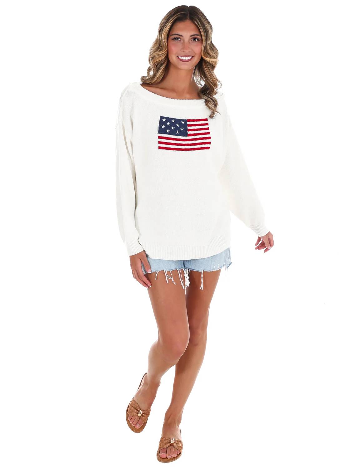Le Lis - Miss Americana One Shoulder Sweater