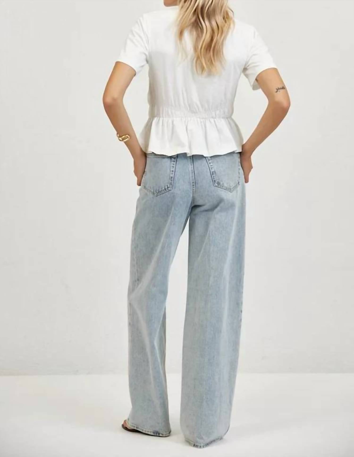 A.Ren - Juliette Crew Neck Top