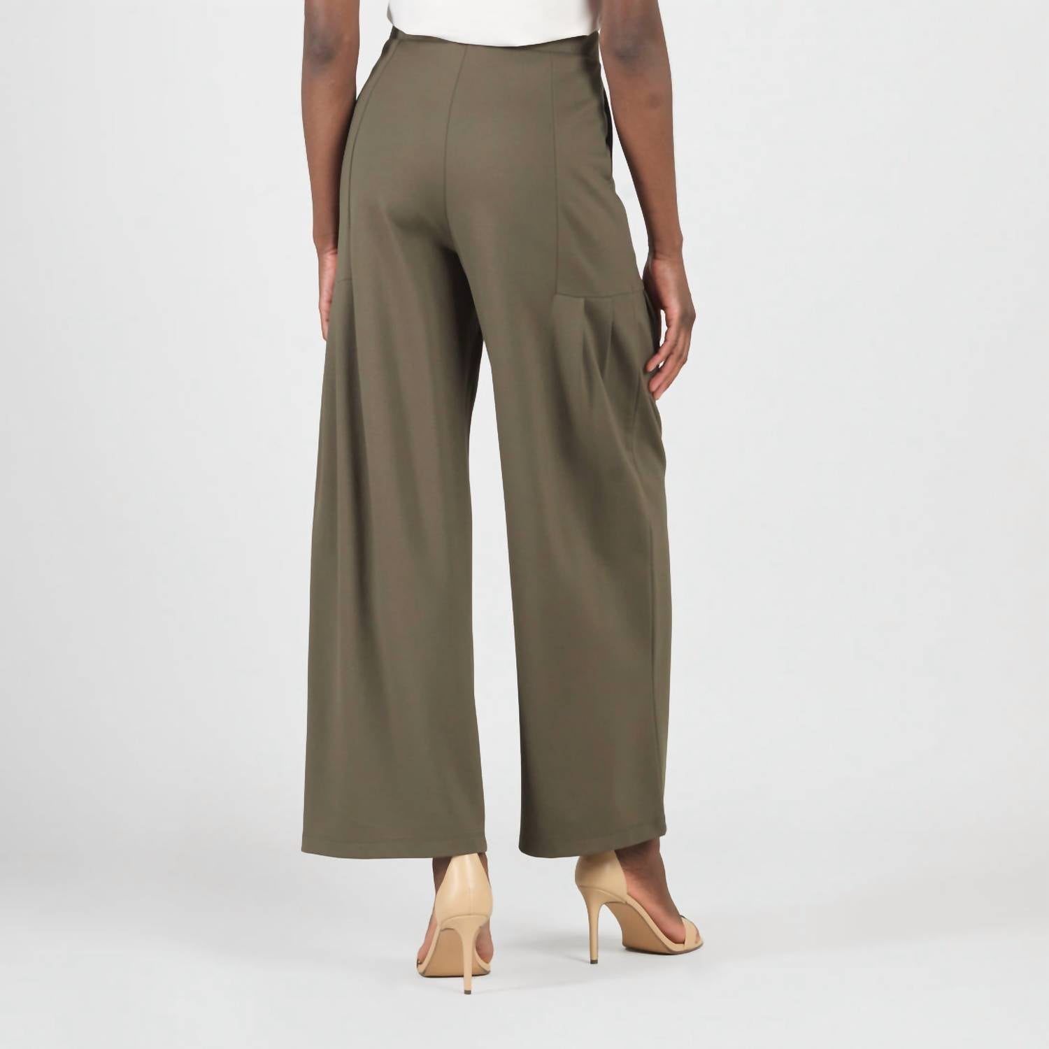 Clara Sun Woo - Knit Pants With Pleated Pockets