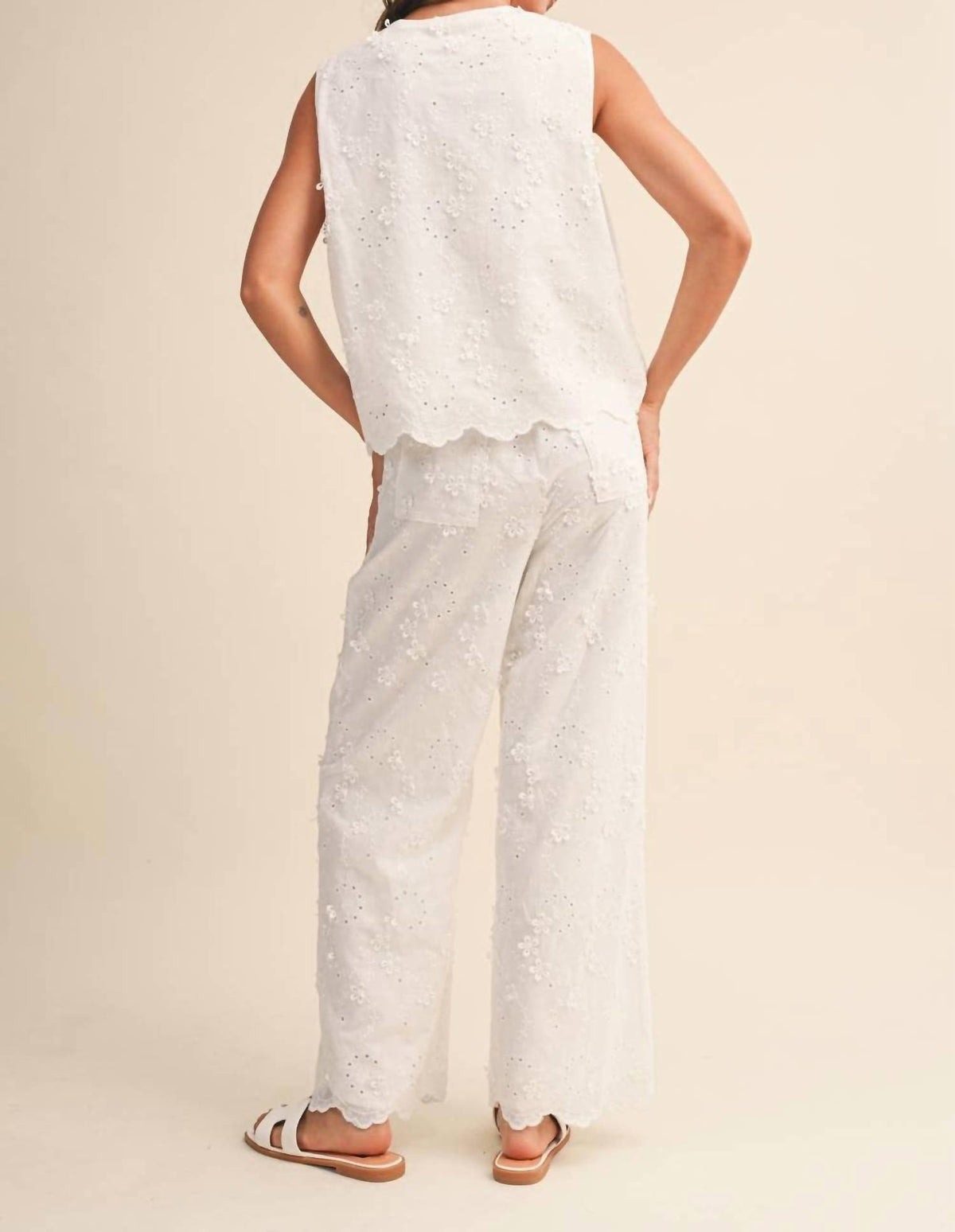 Kelsis - 3d Lace Pants Set