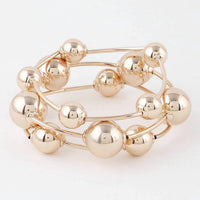 3Am By H&D Accessories - Women's Triple Beaded Bracelet