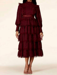 Little Secret Of Mine - Long Maxi Dress With Sleeves