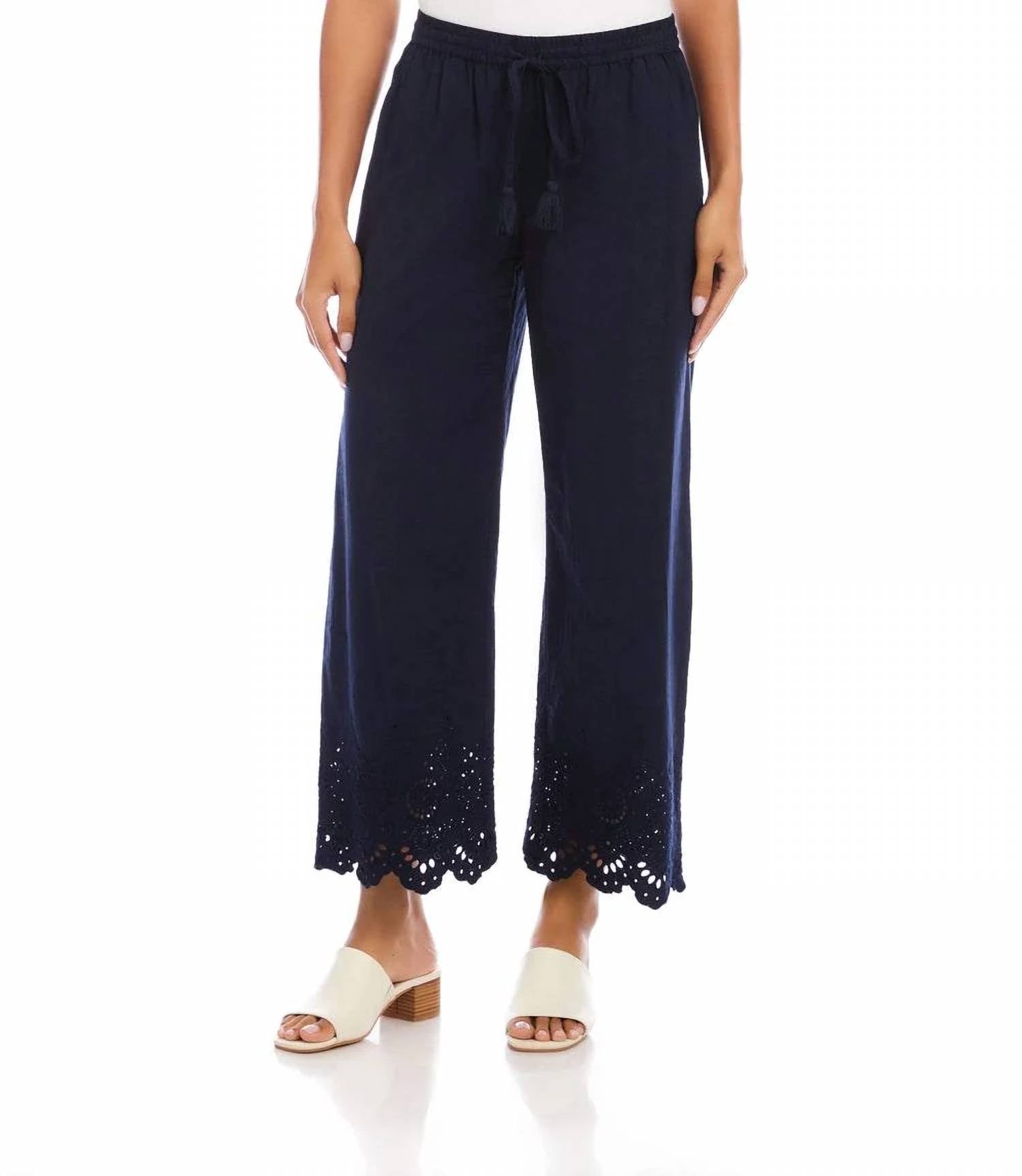 Karen Kane - Scolloped Edge Pant