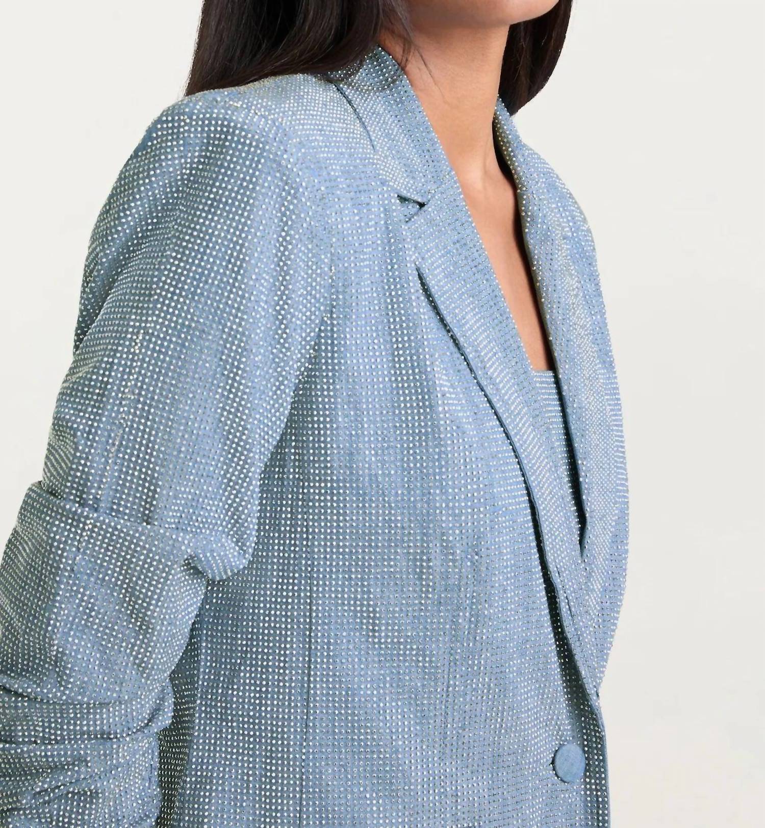 Cinq A Sept - Chambray Heatset Kylie Jacket