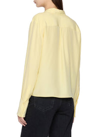 Frame - Silk Modern Tie Blouse