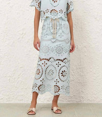 Zimmermann - Awaken Embroidered Bodice Top