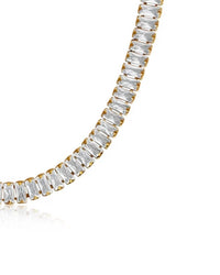 Sahira - Women's Shayna Baguette Necklace