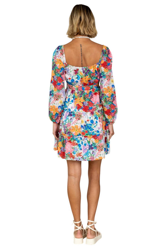 Olivia James The Label - Lala Long Sleeve Floral Dress