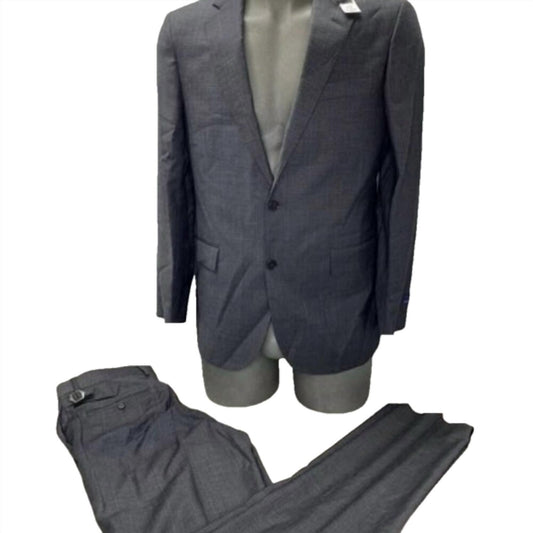 Brooks Brothers - Men's Wool Windowpane Jacket & Pant Suit