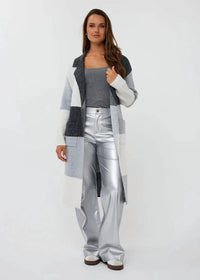 Esqualo - Colorblock Cardigan
