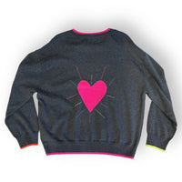 Wispr - Women's Valentina Heart Crew Sweater
