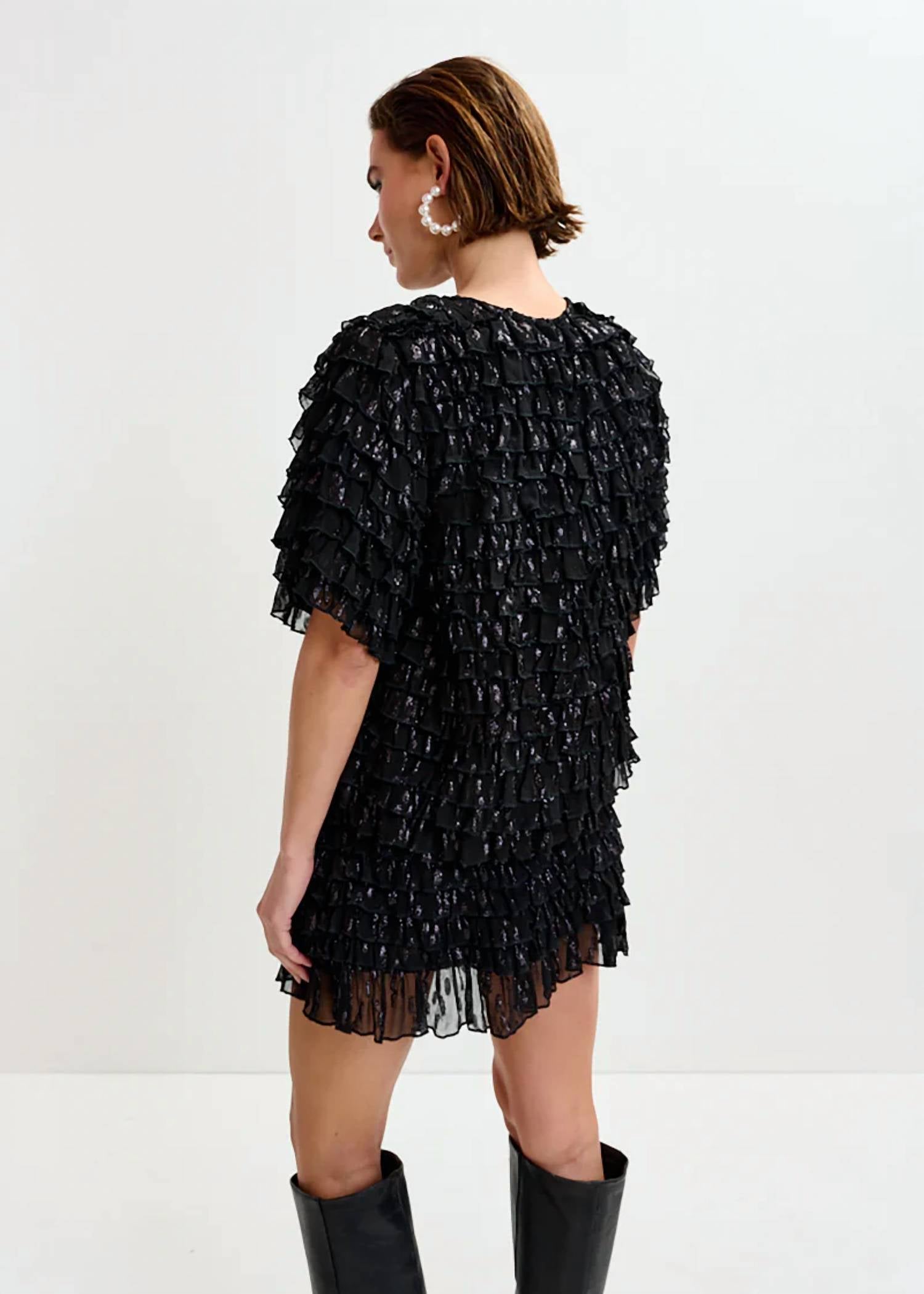 Essentiel Antwerp - Incarvillea Ruffle Top