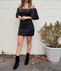 Crescent - Slip Into Satin Mini Dress