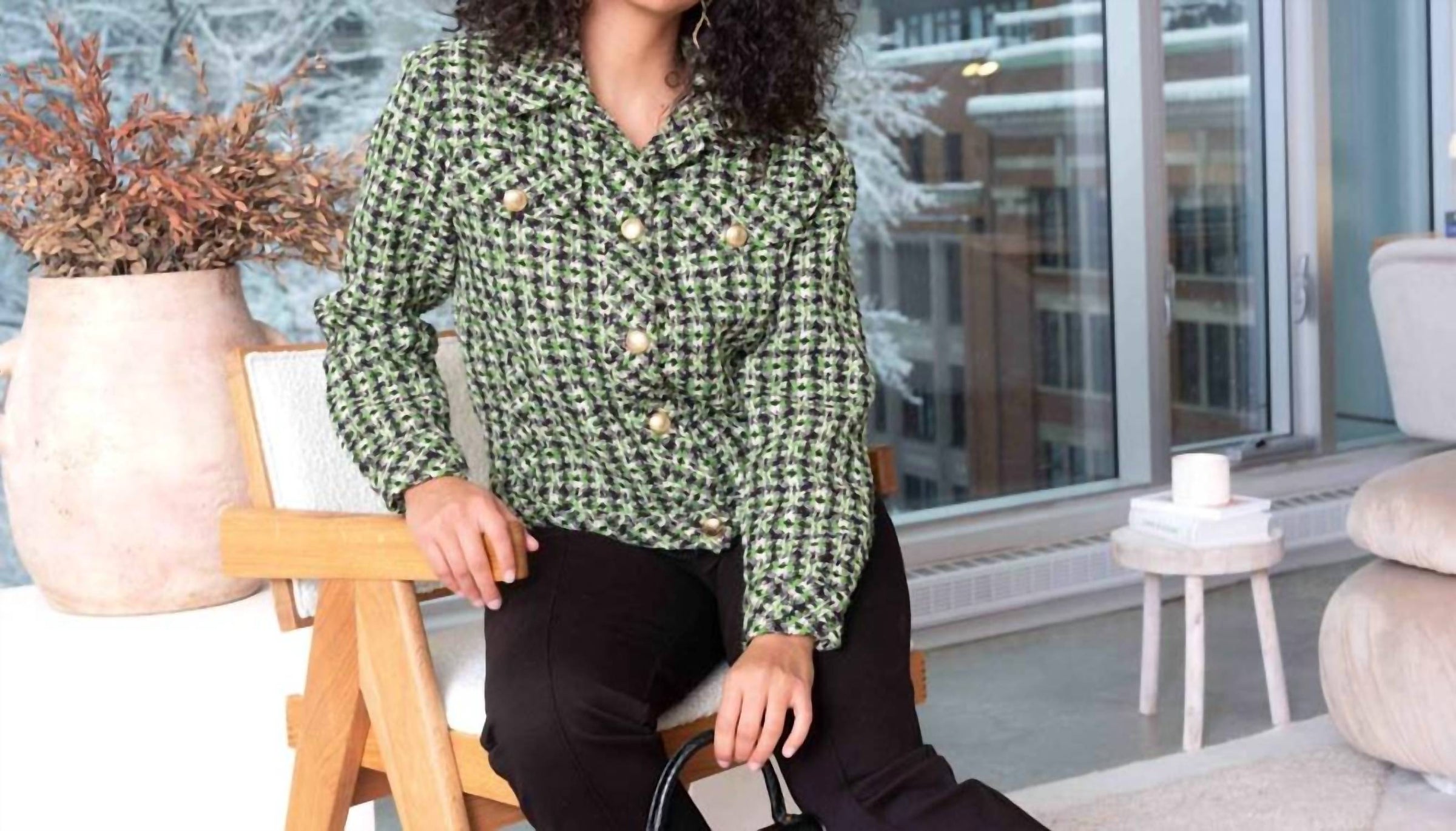 Alison Sheri - Boucle Jacket