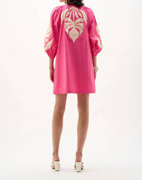 Joseph Ribkoff - Floral Embroidered Straight Dress