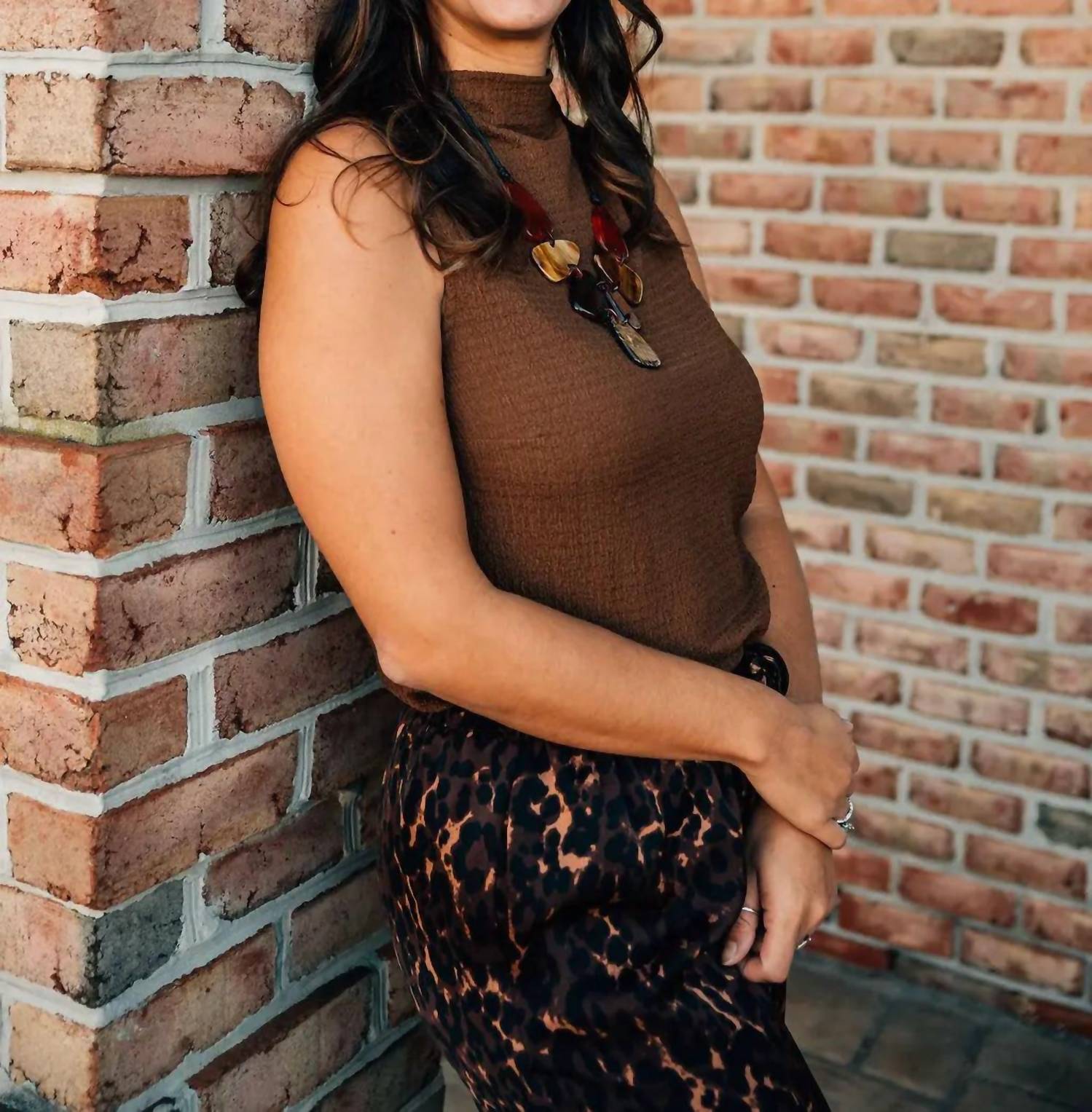 Lost + Wander - Eden's Serenade High Neck Top