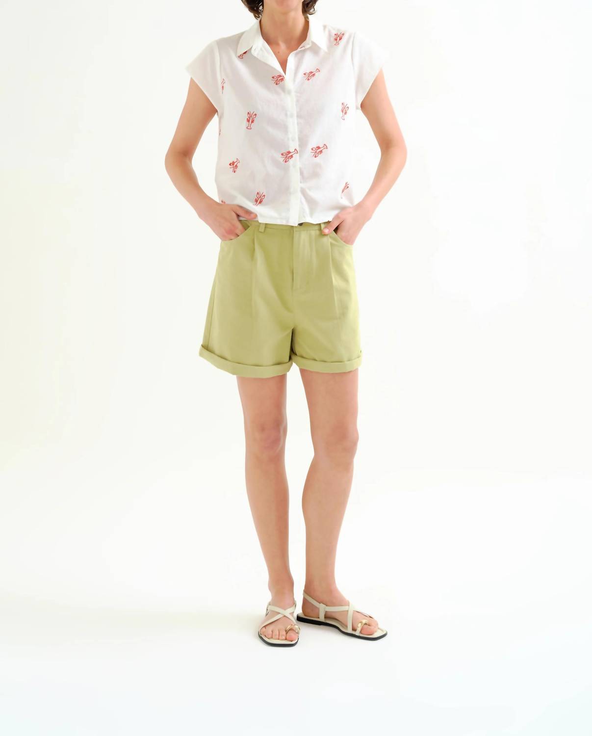 Compania Fantastica - Lobster Button Down Shirt