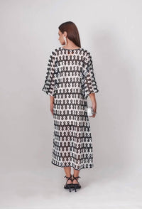 Tela Luxury Mercantile - Audrey Kaftan Maxi Dress