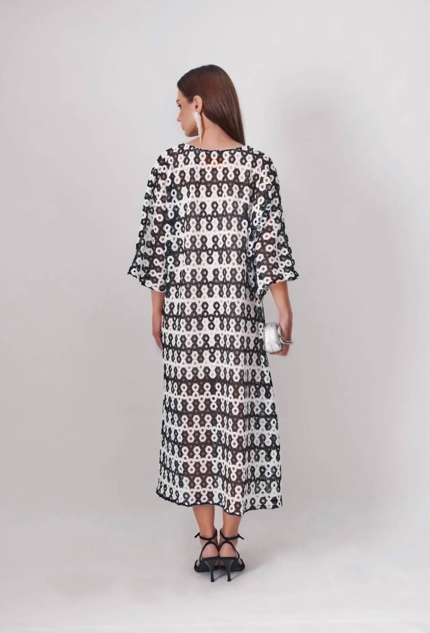 Tela Luxury Mercantile - Audrey Kaftan Maxi Dress