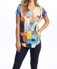 Jess & Jane - Santiago Cap Sleeve Top