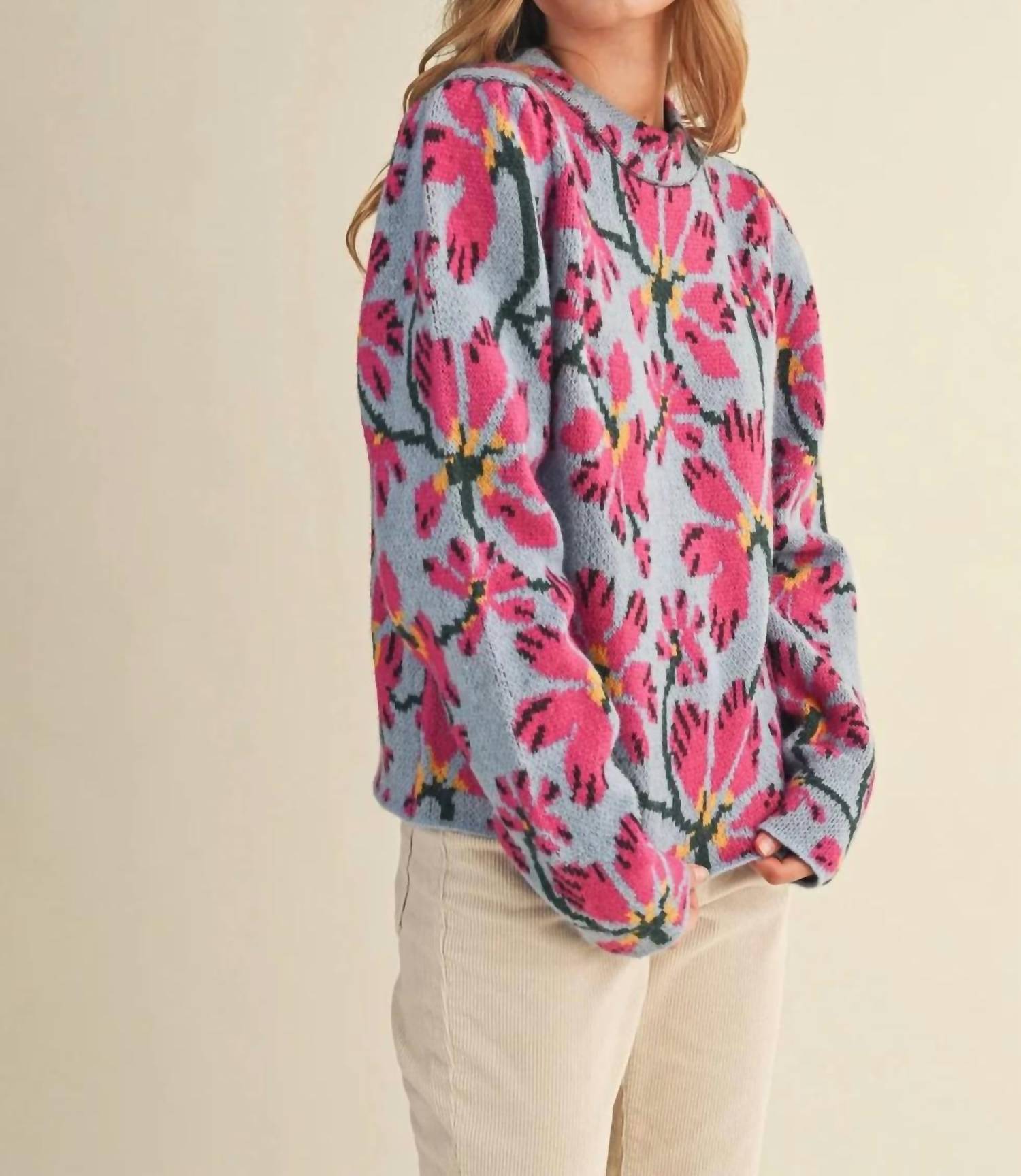 &Merci - Wild Bloom Sweater