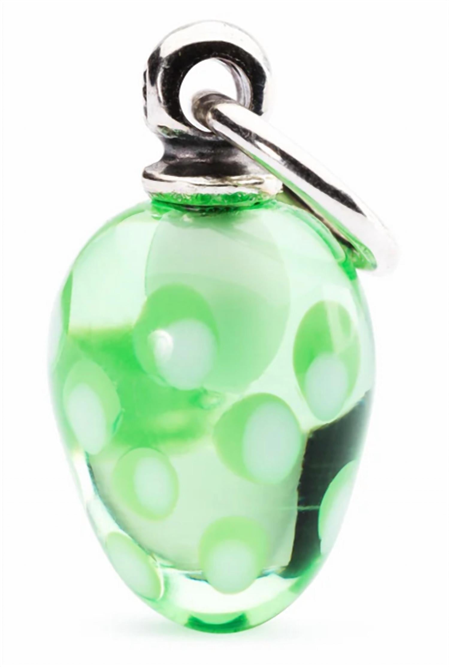 Trollbeads Women's Festive Tassel Bead Charm in green - women's accessory