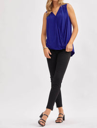 Dear Scarlett - Surplice V-neck Tank Top